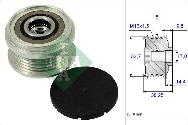 WILMINK GROUP Механизм свободного хода генератора WG1253811